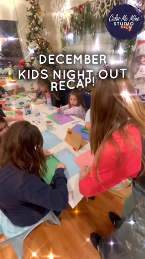 🎨✨ Our December Kids Night Out at Color Me Mine Studio City was a blast! Kids enjoyed a fun-filled evening with a pizza and snack party 🍕, painted gingerbread lanterns 🎄, and created personalized Christmas cards 🎅 the kids had an unforgettable night full of holiday cheer! 🎁 #cmmstudiocity #colormeminestudiocity #colormemine #studiocity #potterypainting #thingstodoinla #thingstodoinstudiocity #KidsNightOut #StudioCityEvents | Color Me Mine