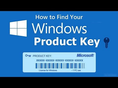 How to Find an installed Windows product key