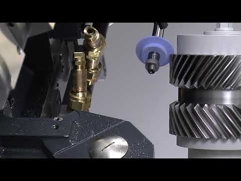 Gear Grinding on Höfler Cylindrical Gear Grinding Machine RAPID 1250 XLK