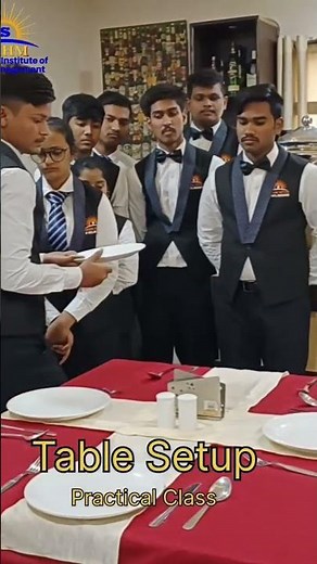 F&B Service Practical Class