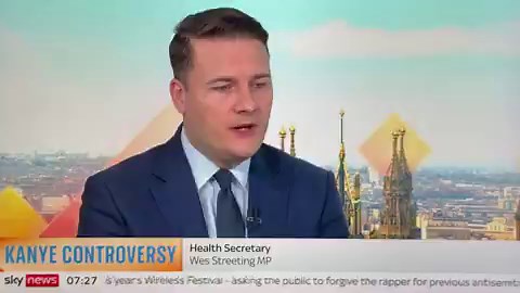 And Wes has no business running our health service!