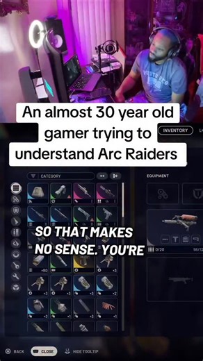 Syx on Instagram: "I really wish he didn't phrase it that way...... #streamer #ps5 #gaming #clips #arcraiders"