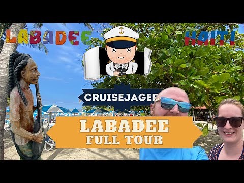 LABADEE - Royal Caribbean's Private Cruise Beach in HAITI - Full Walkthrough Tour - 4K (HDR)