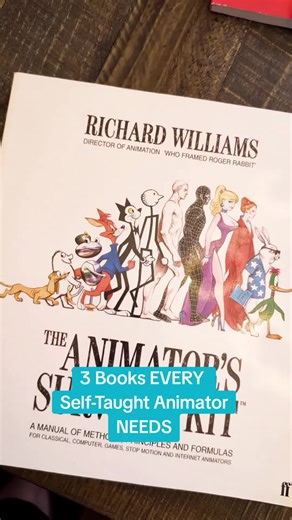 3 Essential Books for Self-Taught Animators