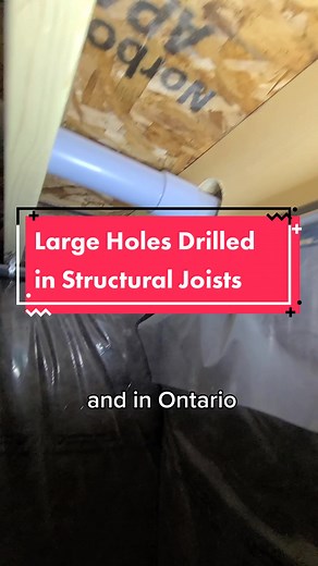 Guidelines for Drilling Structural Joists According to Ontario Building Code