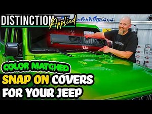 Distinction Applied's Color-Matched Jeep JL/JT Parts!
