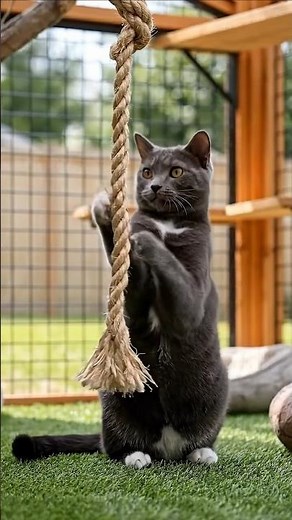 ✅ Building a Luxury Outdoor Catio from Scratch | Ultimate Cat Playground Transformation 🐾