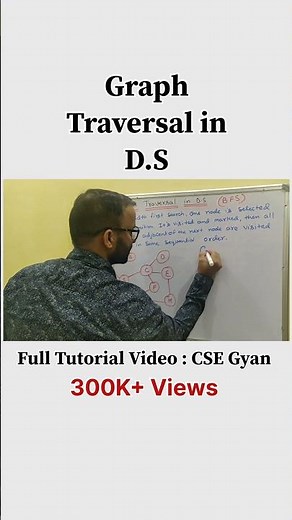 Graph Traversal in Data Structures made easy!