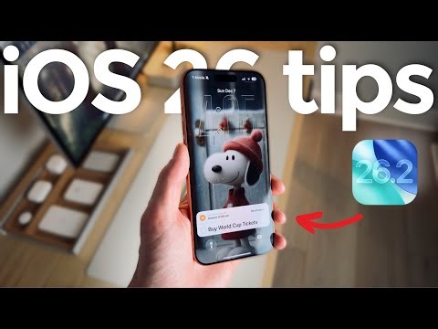 iOS 26.2 - 20 Hidden Features, Tips and Customizations