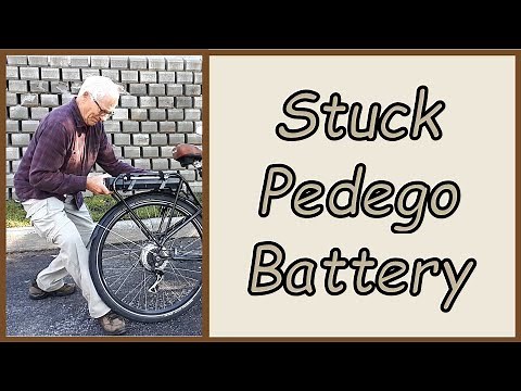 How to Remove a Stuck Pedego Battery