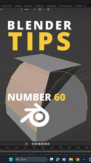 Blender Tip 60 Stop Overlapping ✔️ #3dart #blender #tutorial #b3d