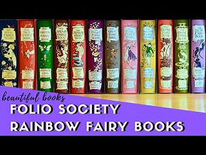 Folio Society Andrew Lang Complete Rainbow Fairy Book Collection | Beautiful Fairy Tales