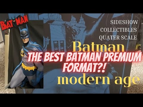 sideshow batman modern age unboxing/review! best batman premium format?! #sideshow #batman