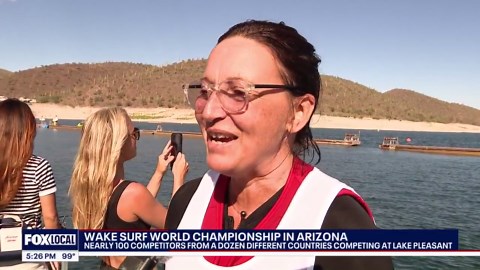 Wake Surf championship held in Arizona for first time