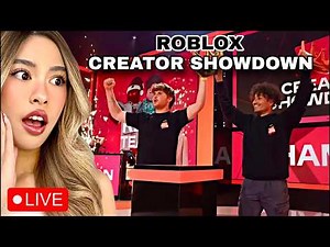 [LIVE🔴] ROBLOX CREATOR SHOWDOWN 2...