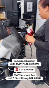 ✨ NEW DOMINICAN SALON IN SILVER SPRING, MD ✨ Where beauty meets culture & perfection 💇🏽‍♀️🇩🇴 Come experience the REAL Dominican touch — healthy hair, flawless styles, and unmatched vibes 🔥 ✔️ Silk Press ✔️ Blowouts (Brushing) ✔️ Sew-Ins & Extensions ✔️ Braids & Protective Styles ✔️ Nails & Spa Services We work with ALL hair types 💖 Walk-ins welcome & now accepting NEW clients! 📍 11409 Amherst Ave, Unit A, Silver Spring, MD 20902 📲 Book your appointment today! 💥 “Your hair is your crown