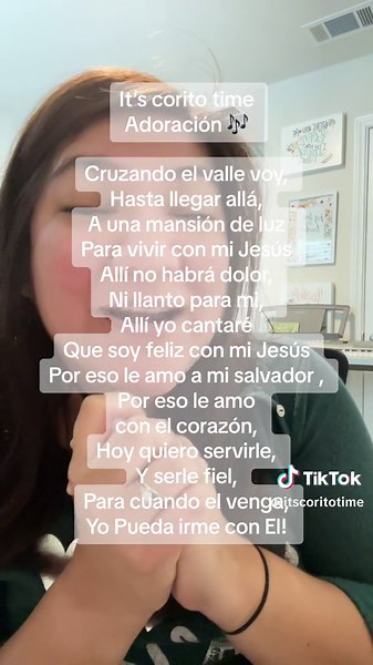 Its corito time adoracion, Cruzando el Valle Voy. #Dios #Jesus #Espiritusanto #Itscoritotime #Coros #coritos #adoracion #paz #gozo #amor