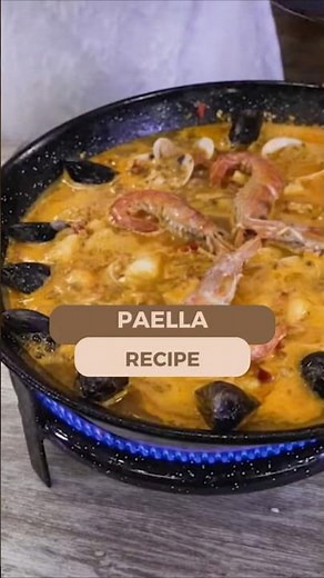 Paella - how to make paella / paella recipe - spanish paella recipe