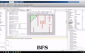 在 Matlab 中可视化 深度优先搜索 (DFS) 和广度优先搜索 (BFS) 算法