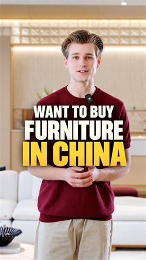 Are you planning to come to China to buy furniture?