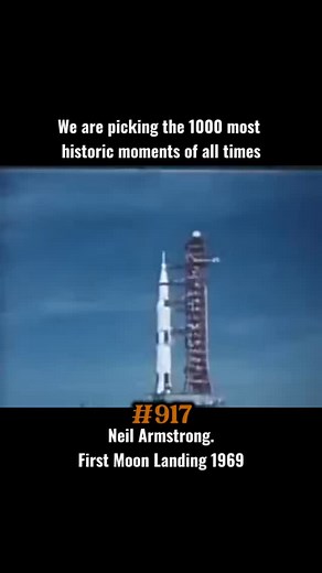 The Moment of History on Instagram: "July 20, 1969 — a historic day that changed the world forever. Neil Armstrong became the first human to step onto the surface of the Moon. As he descended the ladder of the Lunar Module, he spoke the famous words: “That’s one small step for man, one giant leap for mankind.” Millions of people across the globe watched in awe, holding their breath as humanity reached beyond Earth for the very first time. The Apollo 11 mission was the result of years of dedicati