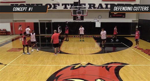 23K views · 223 reactions | Must Have Defensive Concept To Defend Cutters! In this video Coach Rob Brost teaches an effective way to play defense against a motion offense. It is critical that all basketball teams know how to defend cutters. If you defend the cut properly, your team will force MORE turnovers and get MORE stops on defense. | Breakthrough Basketball | Facebook