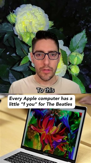 To this day, every Apple computer includes a tiny little middle finger directed at The Beatles (Sources: Boing Boing, Bloomberg, BBC, LegalZoom, CNET, Billboard) #Tech #storytime #music #apple #foryou #appleinc #contentcreator #thebeatles #tiktokviral #mac #xyzbca #fyp #applecorps