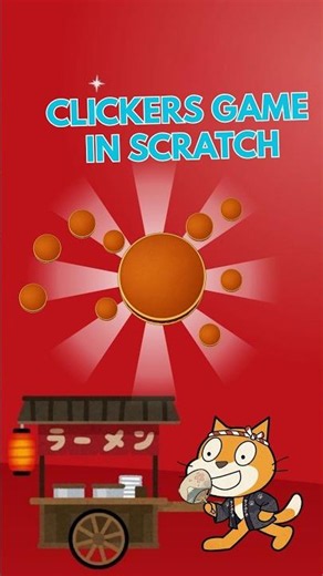 I Made a Dorayaki Clicker Game in Scratch!