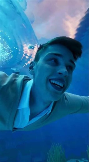 I Jumped Into Real Minecraft Water!