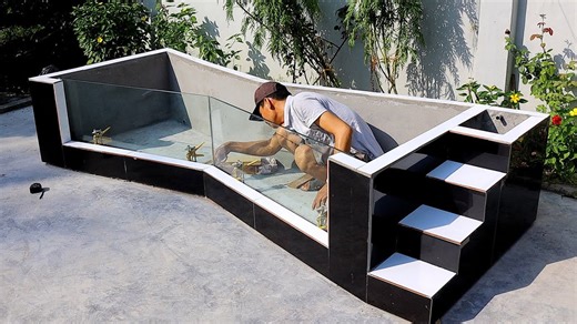 How to create a stunning outdoor aquarium