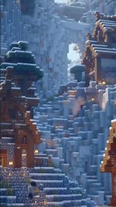 Minecraft Snowy Village BUT It Gets Crazier Every Second!