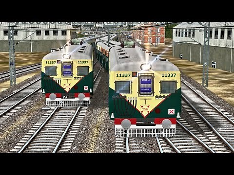 Sealdah - Dankuni EMU Local || Full Journey In MSTS Open Rails || RailIndia Route