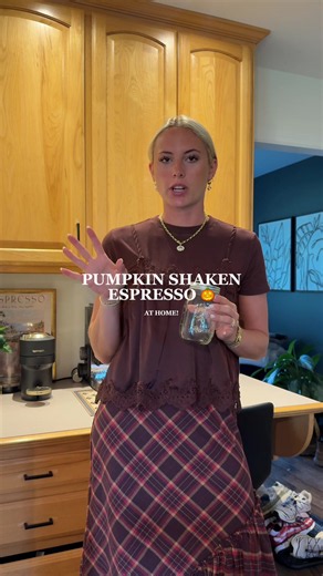 Starbucks Pumpkin Shaken Espresso recipe at home