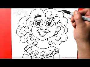 How to Draw Mirabel From Encanto | Easy Step by Step Drawing Tutorial