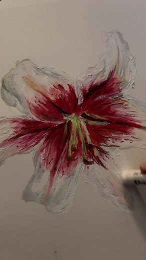 orchids fairies (@orchidsfairies) - How to Create Stunning Oil Pastel Flower Art