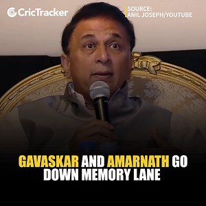 Indian cricketing legends Sunil Gavaskar and Mohinder Amarnath go down the memory lane as the duo talk about the struggles of Indian cricket in the 70s and the rise afterwards. Watch Out. (Source: YouTube/ Anil Joesph) | CricTracker India