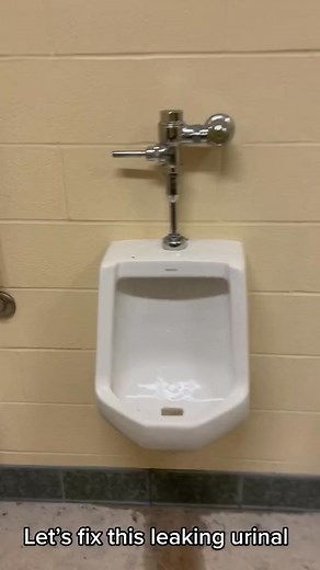 Fixing a leak on a urinal #fix #leak #urinal #plumbingsk8r #plumbing #plumber #howto #DIY #easy #quick #water #flushvalve #bathroom #plumbingwork #plumbingjob #plumbing #plumbingservice #plumber #plumbinglife #NothingButHeavyDuty #plumbingrepair #plumbing101 #plumbingsolutions #plumbingcontractor #fypシviralシ2025 #howto #How | Nick Plumbing