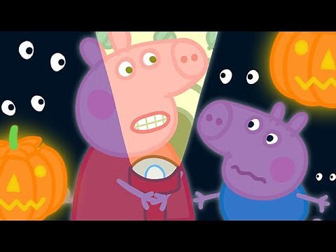 Spooky Night - Peppa's Afraid of the Dark | Family Kids Cartoon