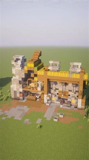 Minecraft: Let's Build a Fjord Village | Blacksmith House Step-by-Step #minecraft