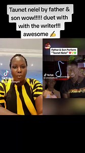 912K views · 71K reactions | Wow..... #taunetnelel by #father&son incredible  seee their kalenjin pronunciation ✍️✍️✍️ take a listen | Emmy Kosgei | Facebook