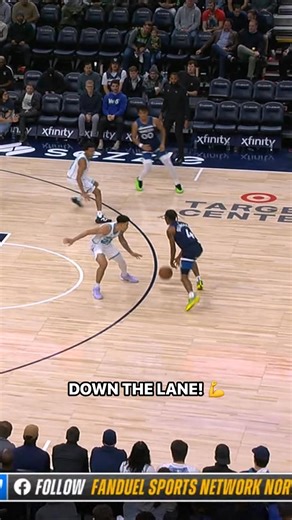 Rob Dillingham gets shifty inside for his NBA points! #NBARooks | NBA