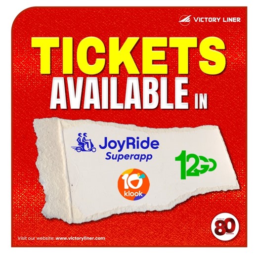 42K views · 53 reactions | Guess what? You can now buy tickets hassle-free on Klook, 12Go, or Joyride apps! Secure your trip in just a few taps—plan and book today! for more information and inquiries: ☎️Call us or Viber us at 0998-591-5102 or You may also chat with our Agents through our Facebook Messenger: https://www.facebook.com/victorylinerinc #VictoryLiner #Klook #Joyride #12Go | Victory Liner, Inc. | Facebook