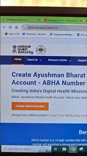 How to make #abhacard With Adhaar Card