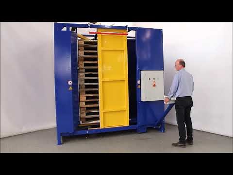 Baust Palettenausrichter PA-EURO querseitige Beladung - pallet aligner PA-EURO crosswise loading