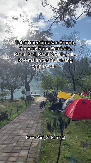 Rekomendasi Camping di Ranu Pani dan Sekitarnya