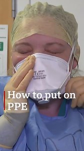 "Hot, sweaty, quite claustrophobic." NHS staff working in intensive care show just how much protective equipment they have to wear when treating patients with coronavirus. bbc.in/3aiXZan | BBC News