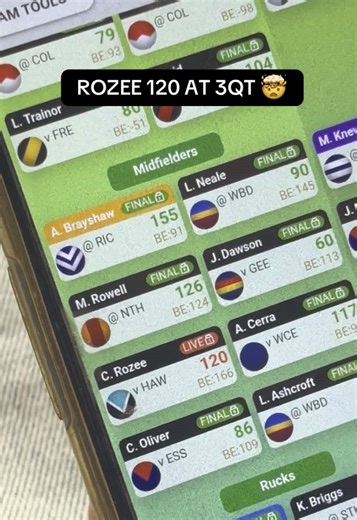 Connor Rozee Dominates Half Back in AFL 2024