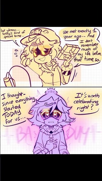 N Wishes Uzi A Happy Birthday... 💕😭 | Murder Drones Comic Dub Nuzi