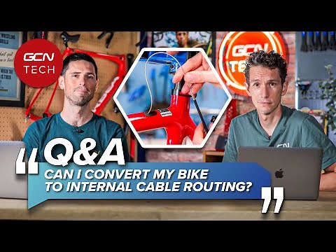 Internal Cable Routing, Waxed Chains & Head Units | GCN Tech Clinic