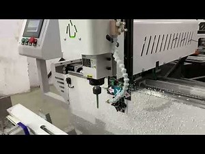 CNC 🔥3 Axis Auto Copy Router Lock Hole uPVC Windows Making machine for Bulk window Production